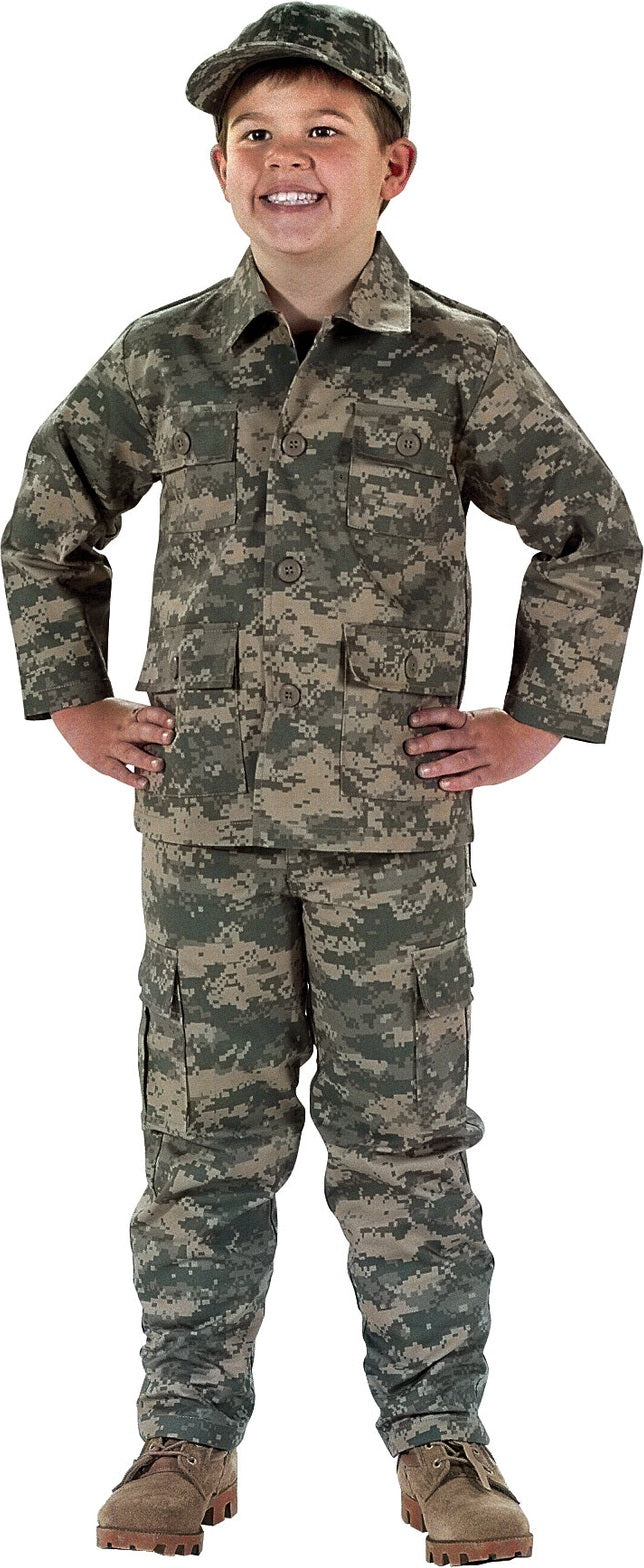 Kids Digital Camo Bdu Pants