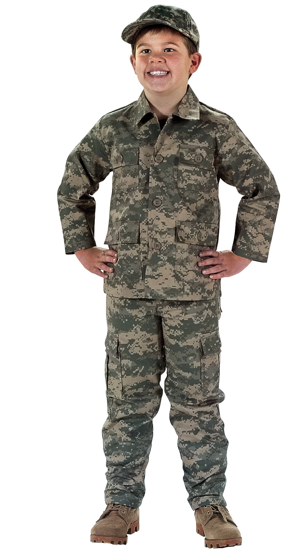 Kids Digital Camo Bdu Pants