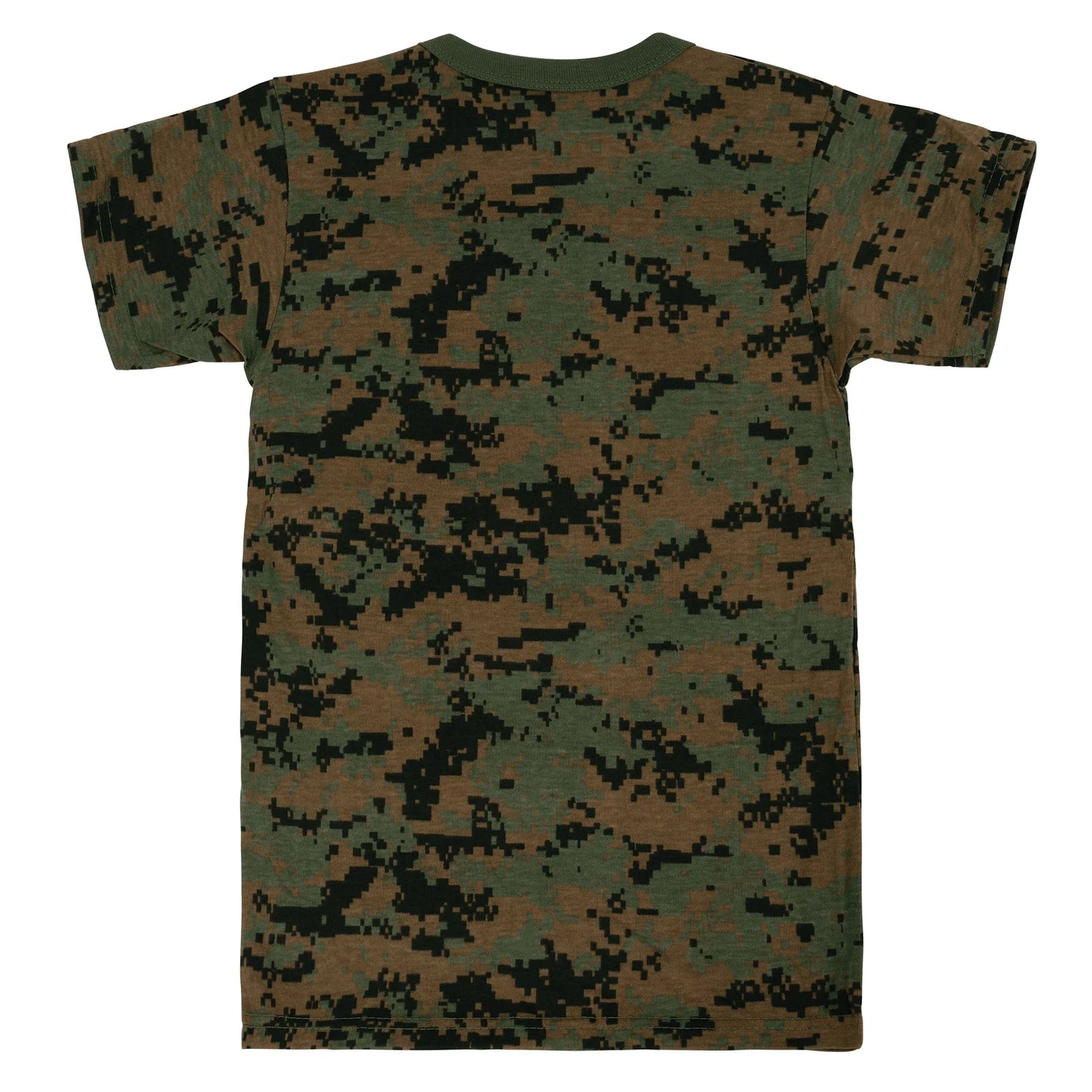 Kids Digital Camo T-shirt - Woodland / Xs