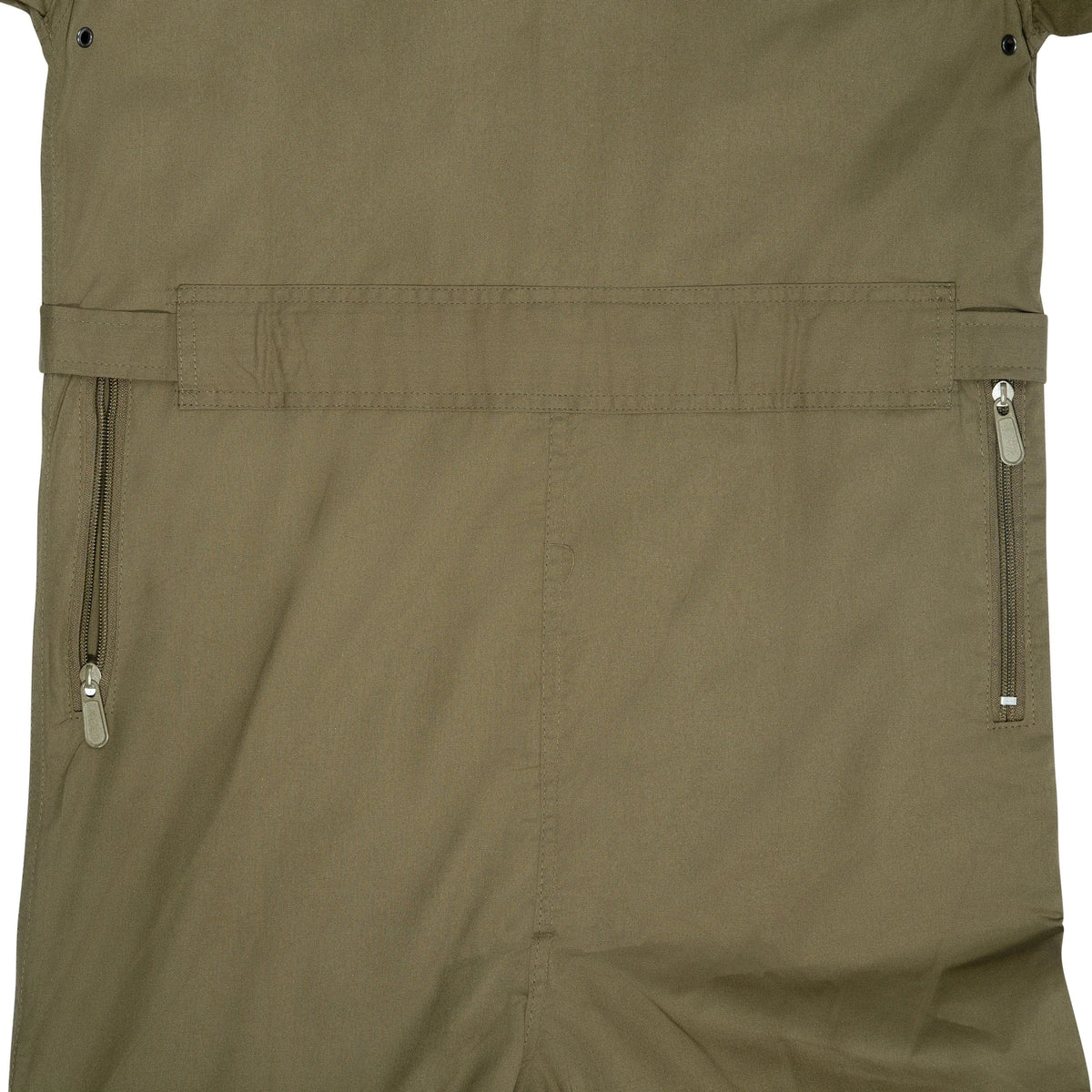 Kid’s Flight Coverall with Patches - Olive Drab