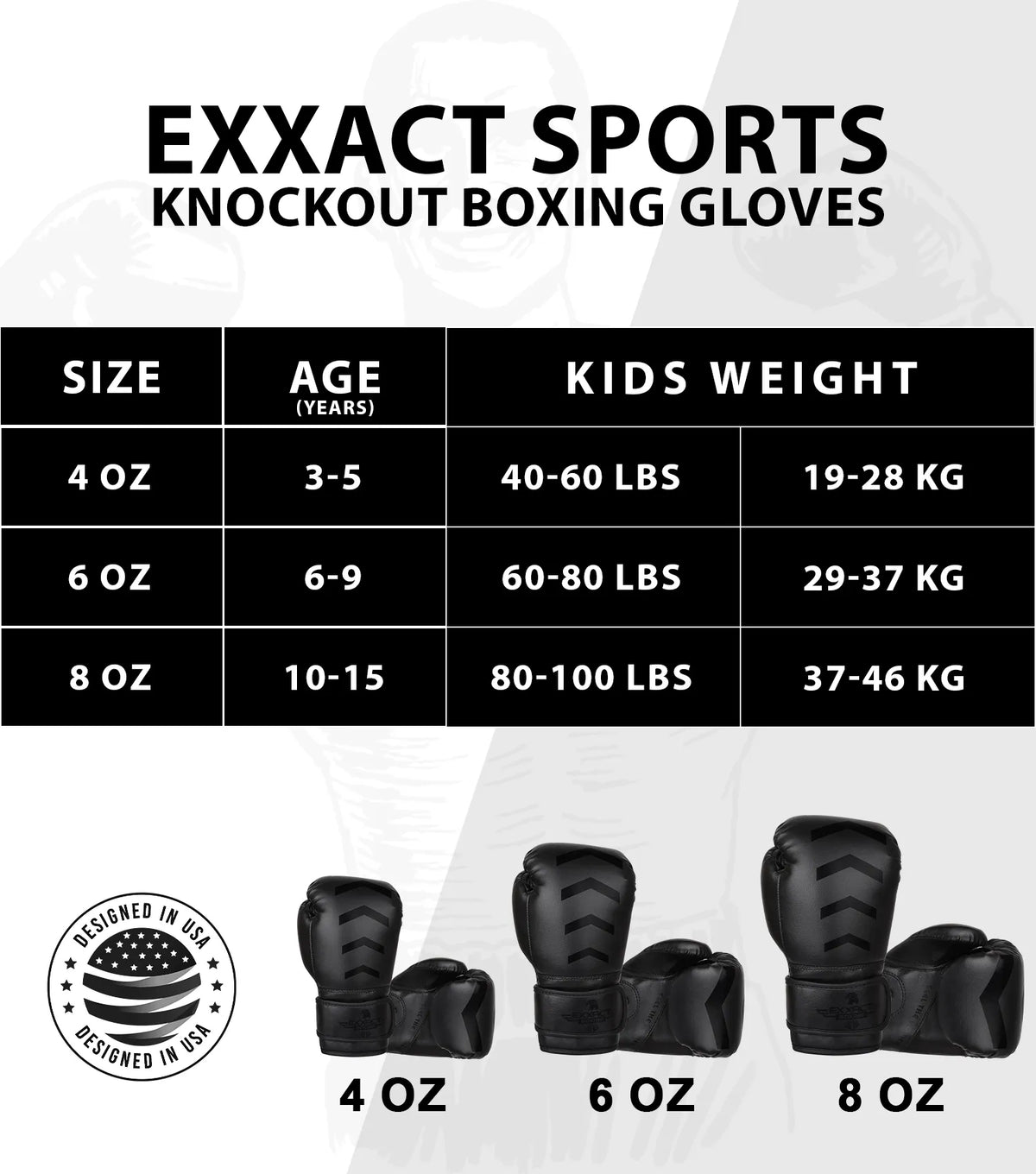 Kids Knockout Boxing Gloves with Padded Protection (purple/black)