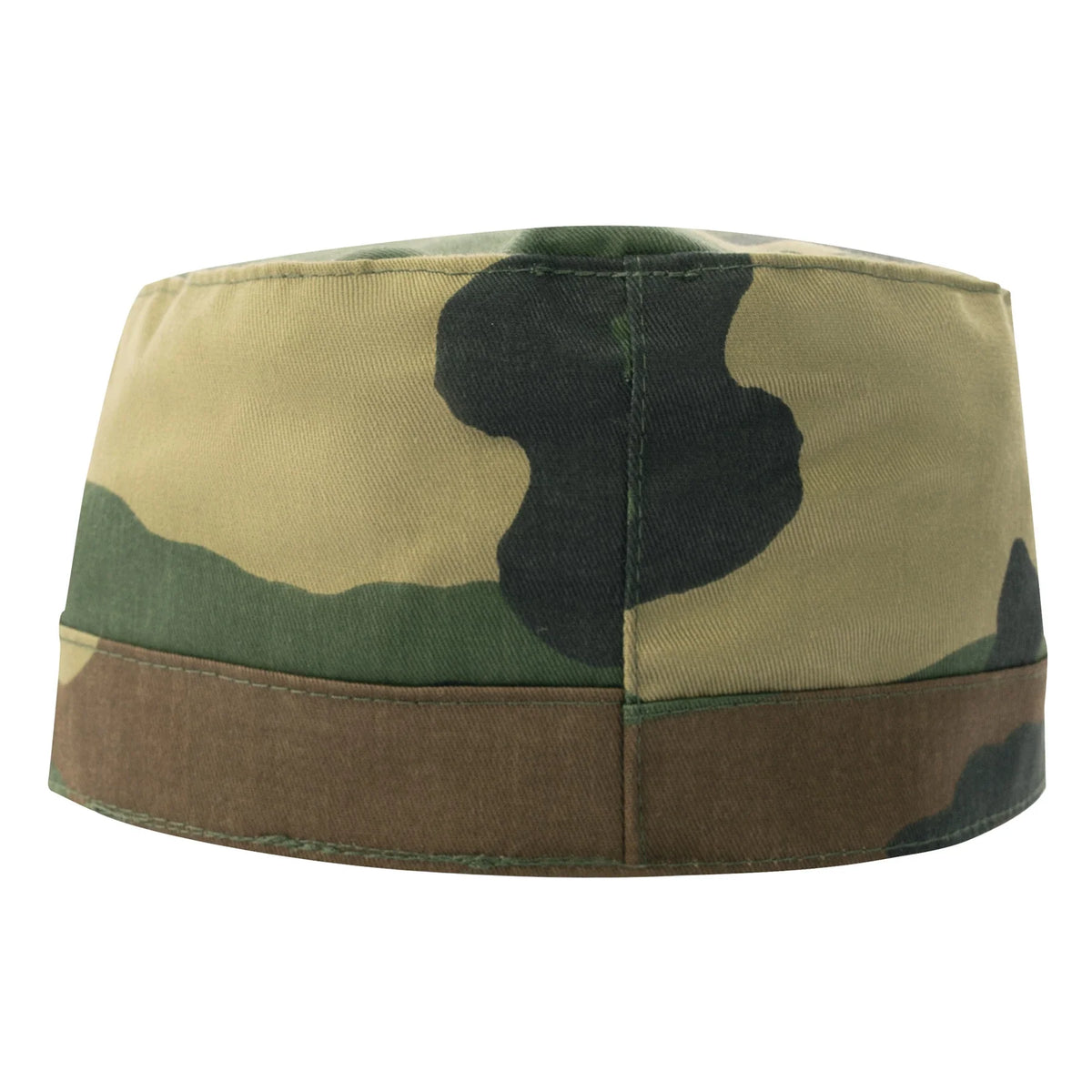 Kids Military Fatigue Cap - Woodland Camo