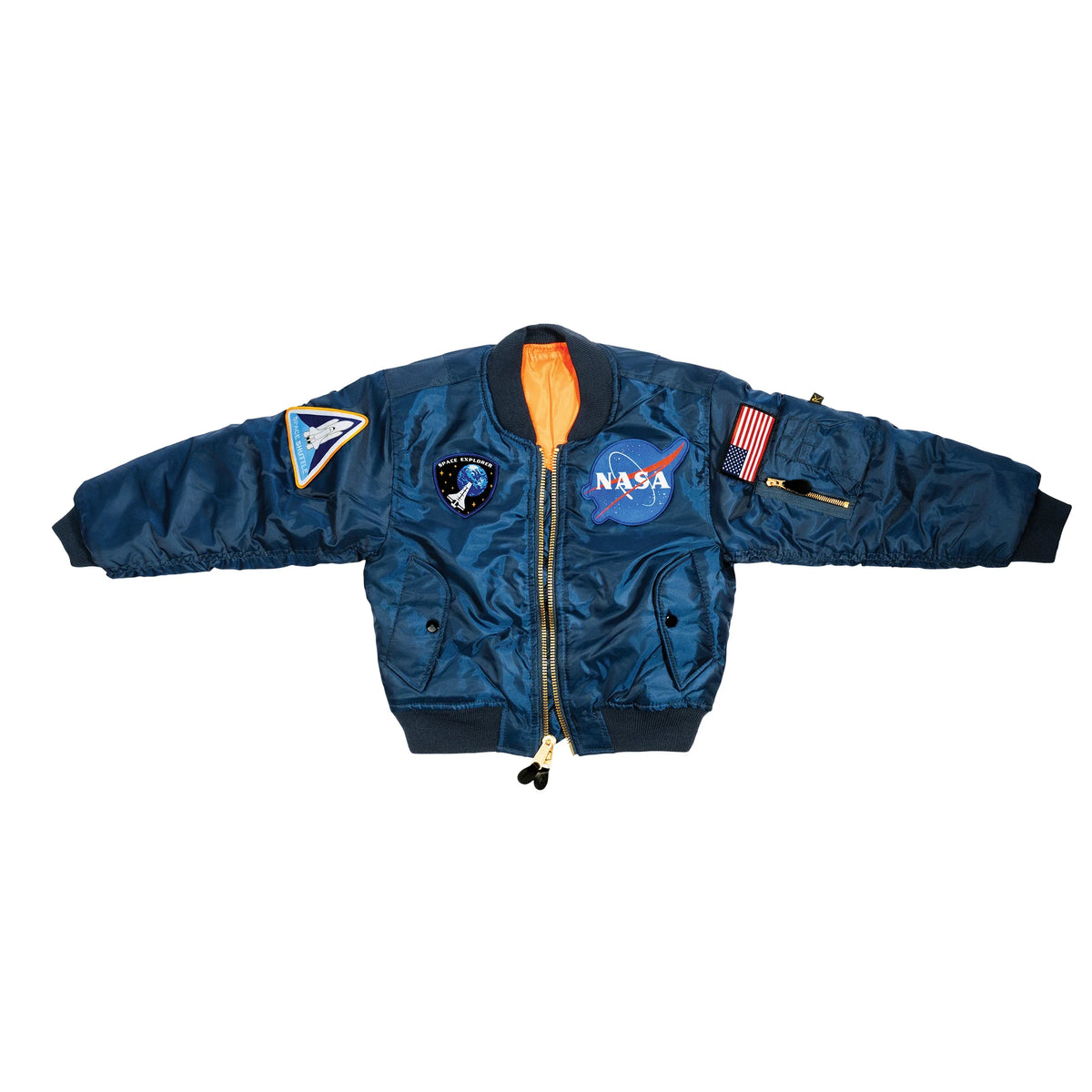 Kids Nasa Ma-1 Flight Jacket