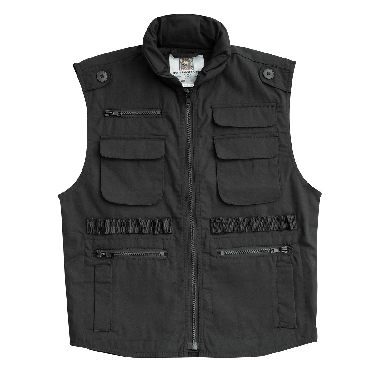 Kids Ranger Vest - Black / s