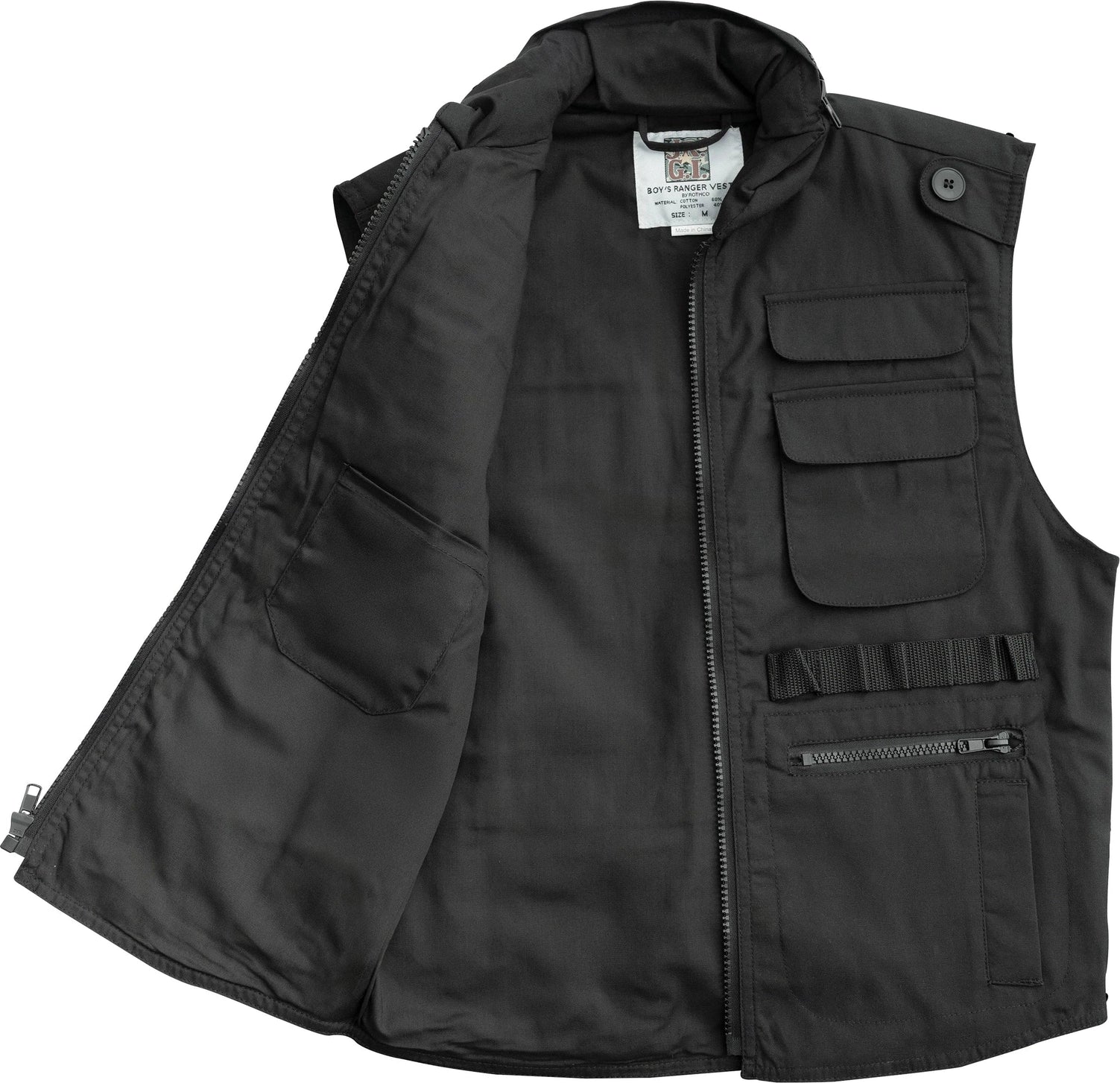 Kids Ranger Vest - Black / s