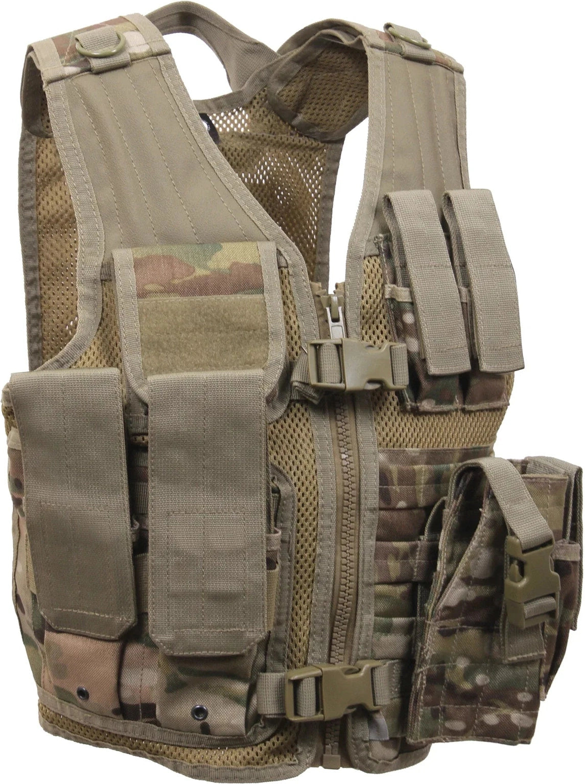 Kid’s Tactical Cross Draw Vest - Multicam
