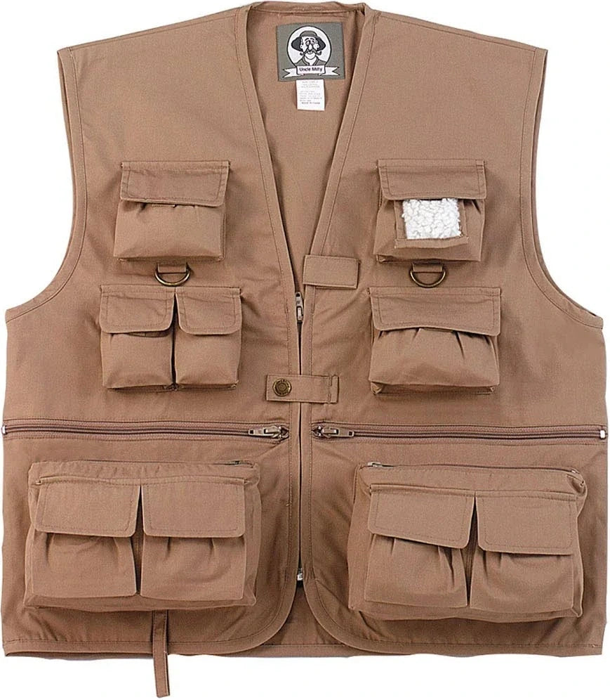Kids Uncle Milty Travel Vest - Khaki / s