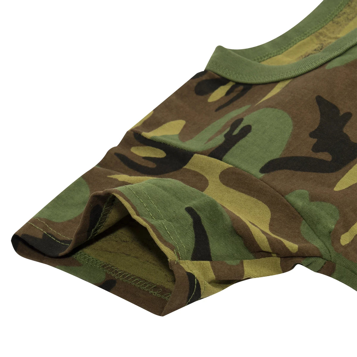 Kids Woodland Camo Heavyweight T-shirt