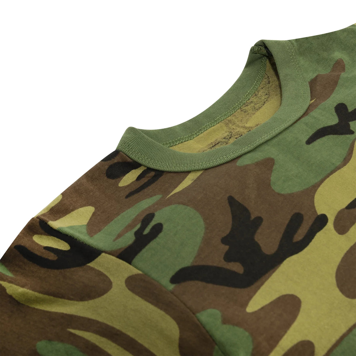 Kids Woodland Camo Heavyweight T-shirt