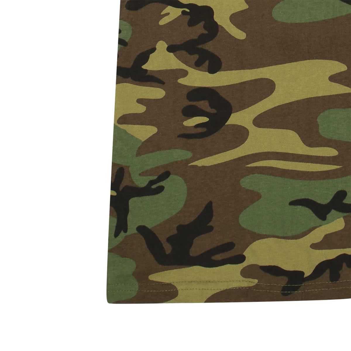 Kids Woodland Camo Heavyweight T-shirt