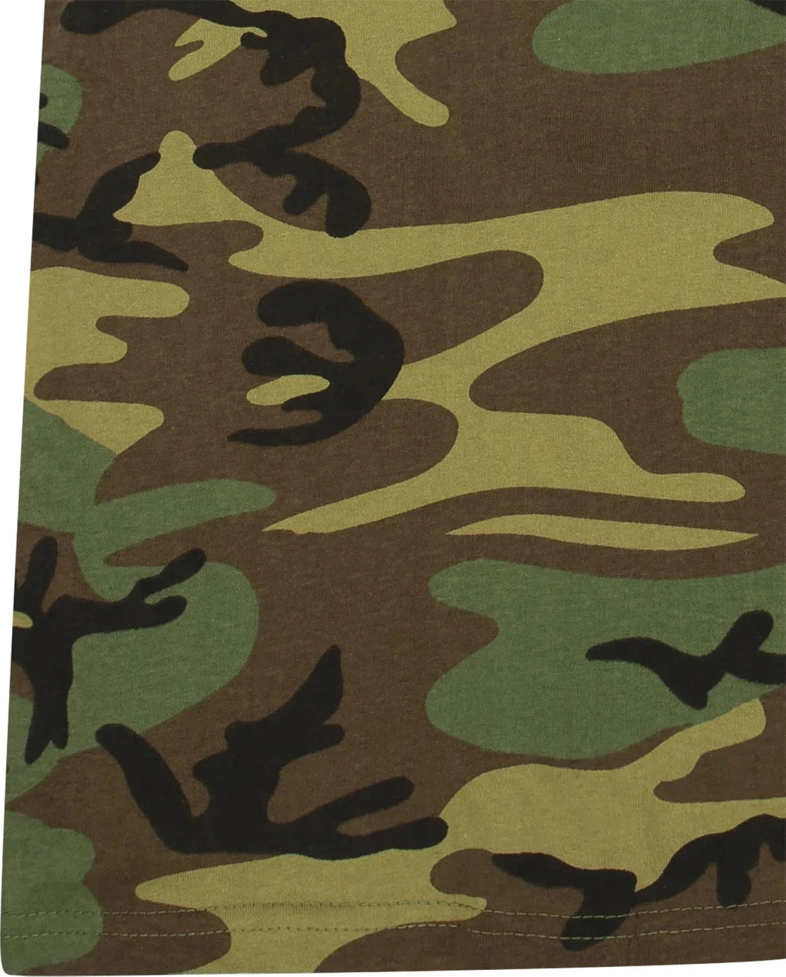 Kids Woodland Camo Heavyweight T-shirt - Xs
