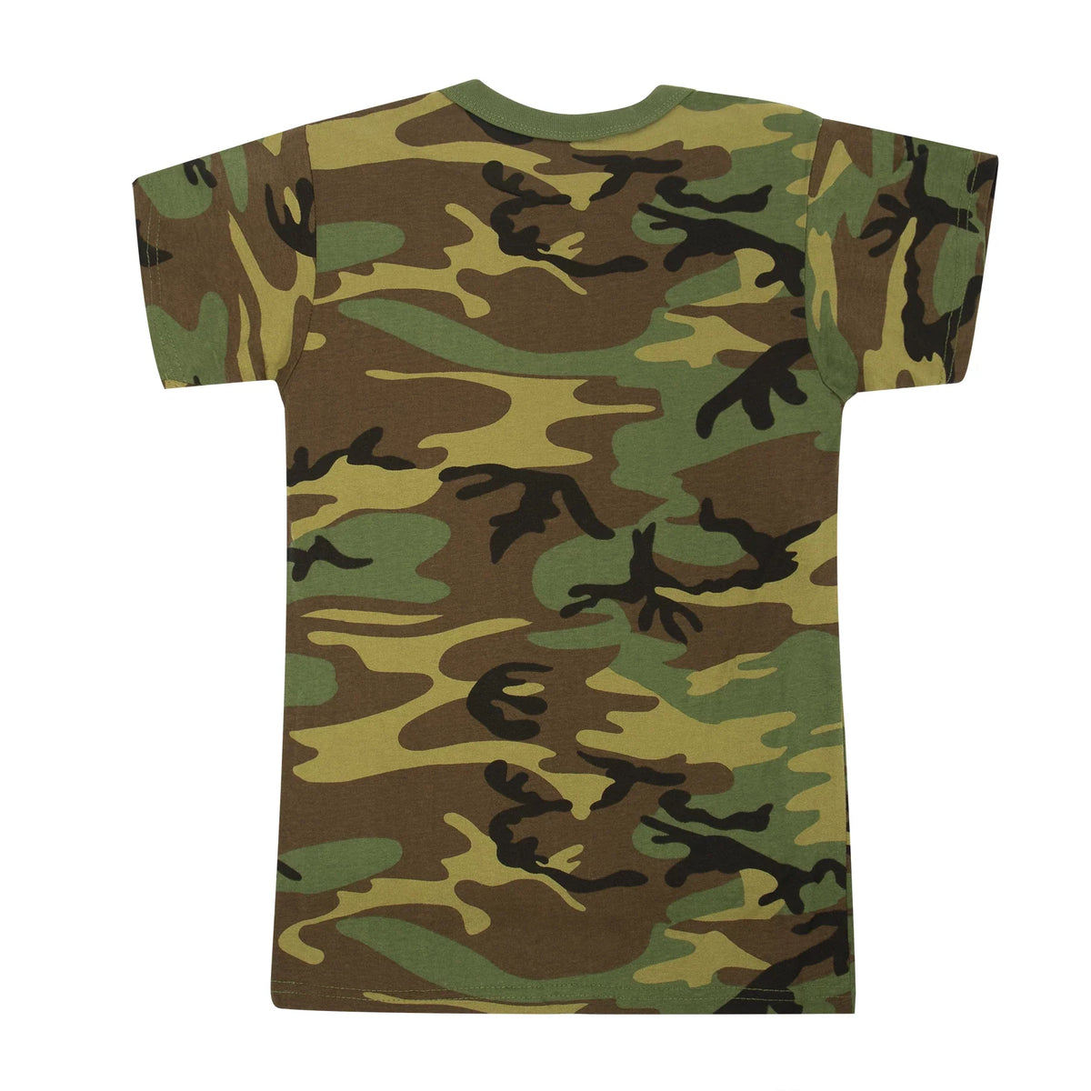 Kids Woodland Camo Heavyweight T-shirt