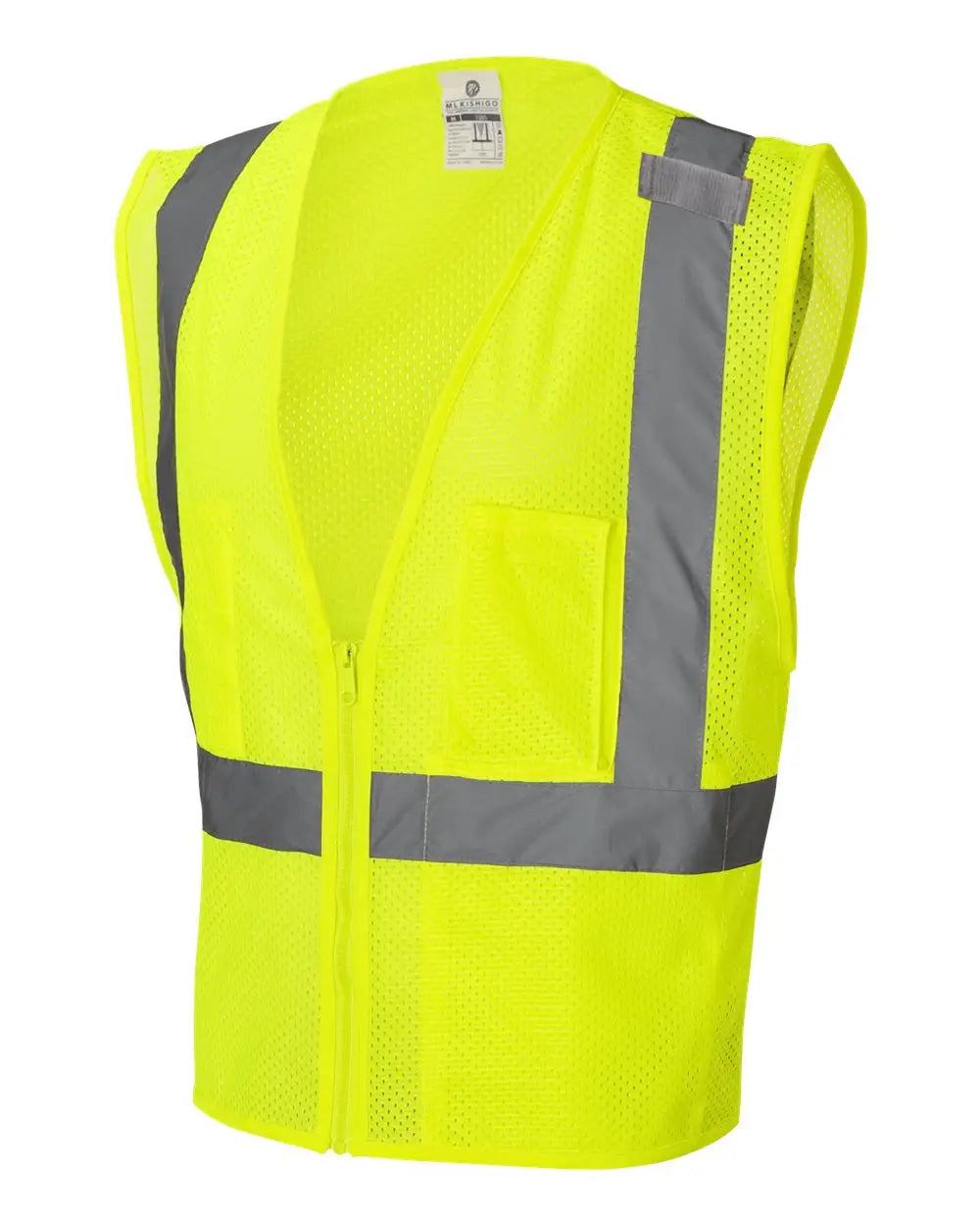 Kishigo 1085-1086 Ultra-cool Mesh Vest with Pockets - Lime