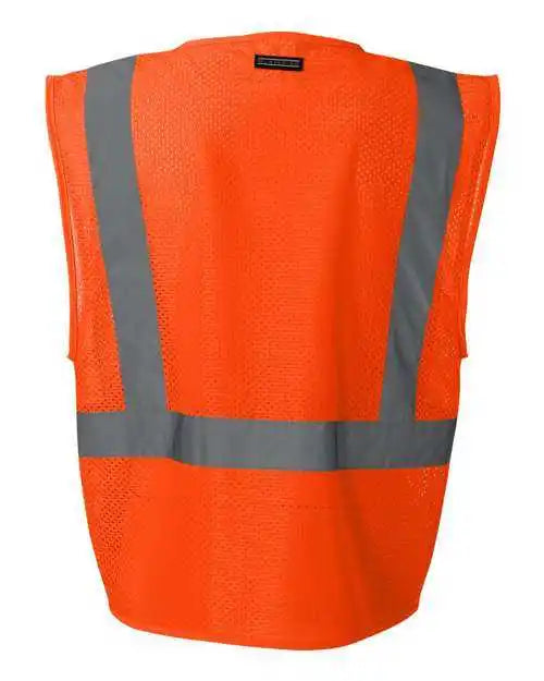 Kishigo 1085 1086 Ultra Cool Mesh Vest with Pockets Orange