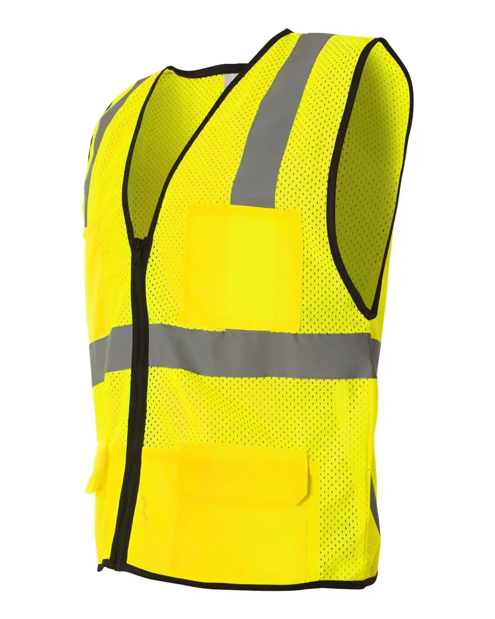 Kishigo 1191-1192 Economy Mesh 6-pocket Vest - Lime - S/m