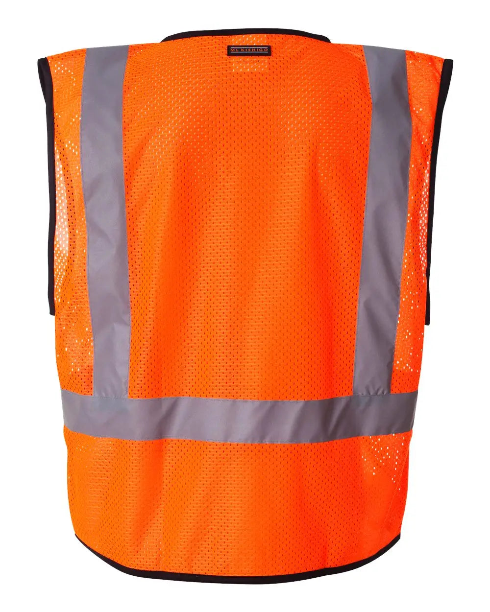 Kishigo 1193-1194 Economy Single Pocket Hook-and-loop Mesh Vest - Orange