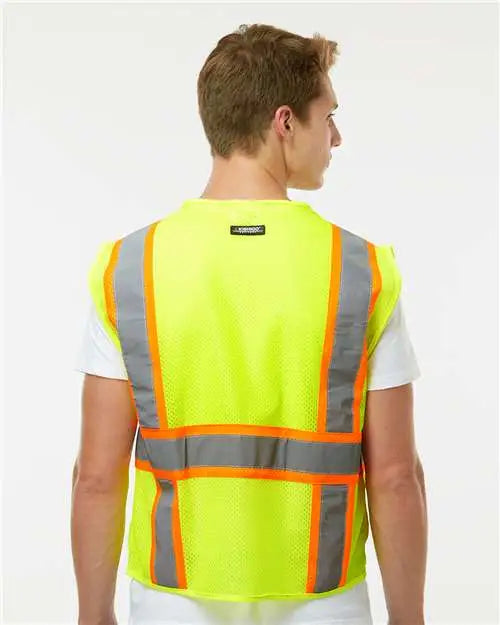 Kishigo 1195-1196 Ultra-cool™ Multi-pocket Vest - Lime