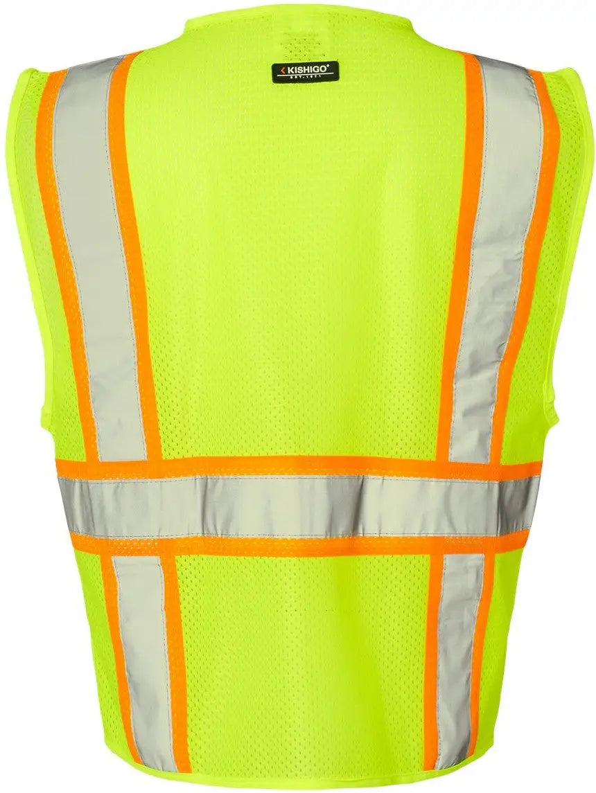Kishigo 1195-1196 Ultra-cool™ Multi-pocket Vest - Lime