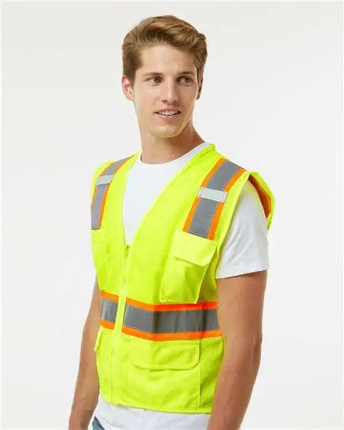 Kishigo 1195-1196 Ultra-cool™ Multi-pocket Vest - Lime