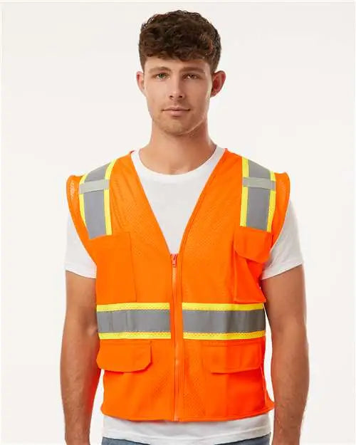 Kishigo 1195-1196 Ultra-cool™ Multi-pocket Vest - Orange