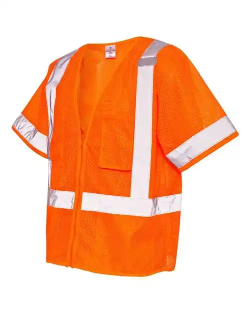 Kishigo 1264-1265 Class 3 Economy Vest - Orange