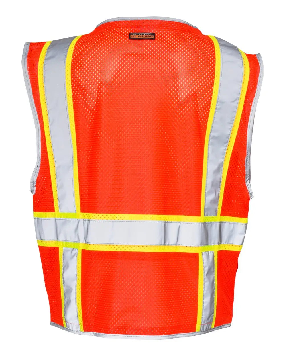 Kishigo 1510-1511 Premium Brilliant Series® Heavy-duty Class 2 Vest - Fluorescent Red (1710)