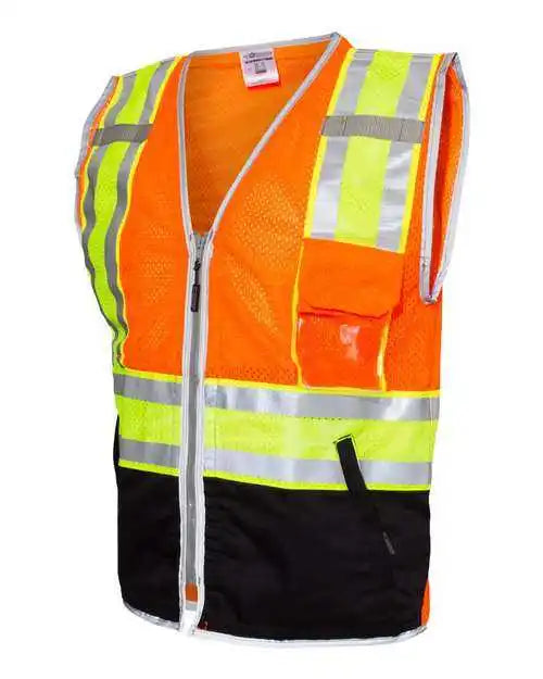 Kishigo 1543-1544 Premium Brilliant Series Ultimate Reflective Vest - Orange