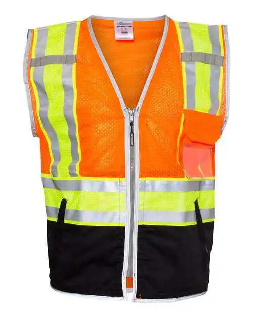 Kishigo 1543-1544 Premium Brilliant Series Ultimate Reflective Vest - Orange
