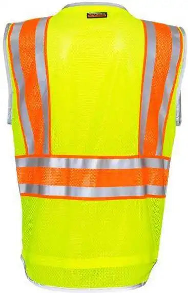Kishigo 1543 1544 Premium Brilliant Series Ultimate Reflective Vest Lime