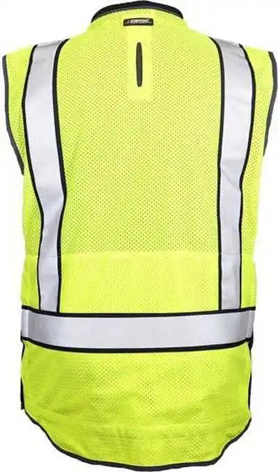 Kishigo 1820 Tool Tethering Class 2 Vest - Lime