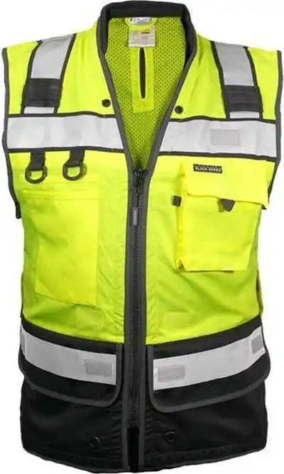 Kishigo 1820 Tool Tethering Class 2 Vest - Lime