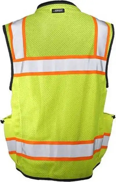 Kishigo 1823 Ultimate Construction Class 2 Vest - Lime
