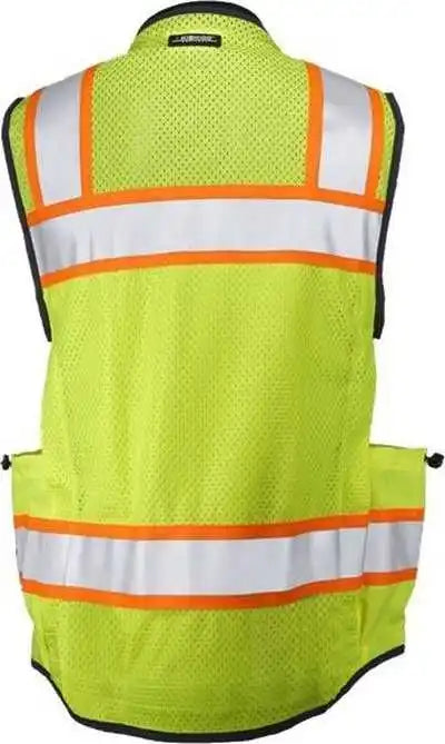 Kishigo 1824 Womens Ultimate Construction Class 2 Vest - Lime