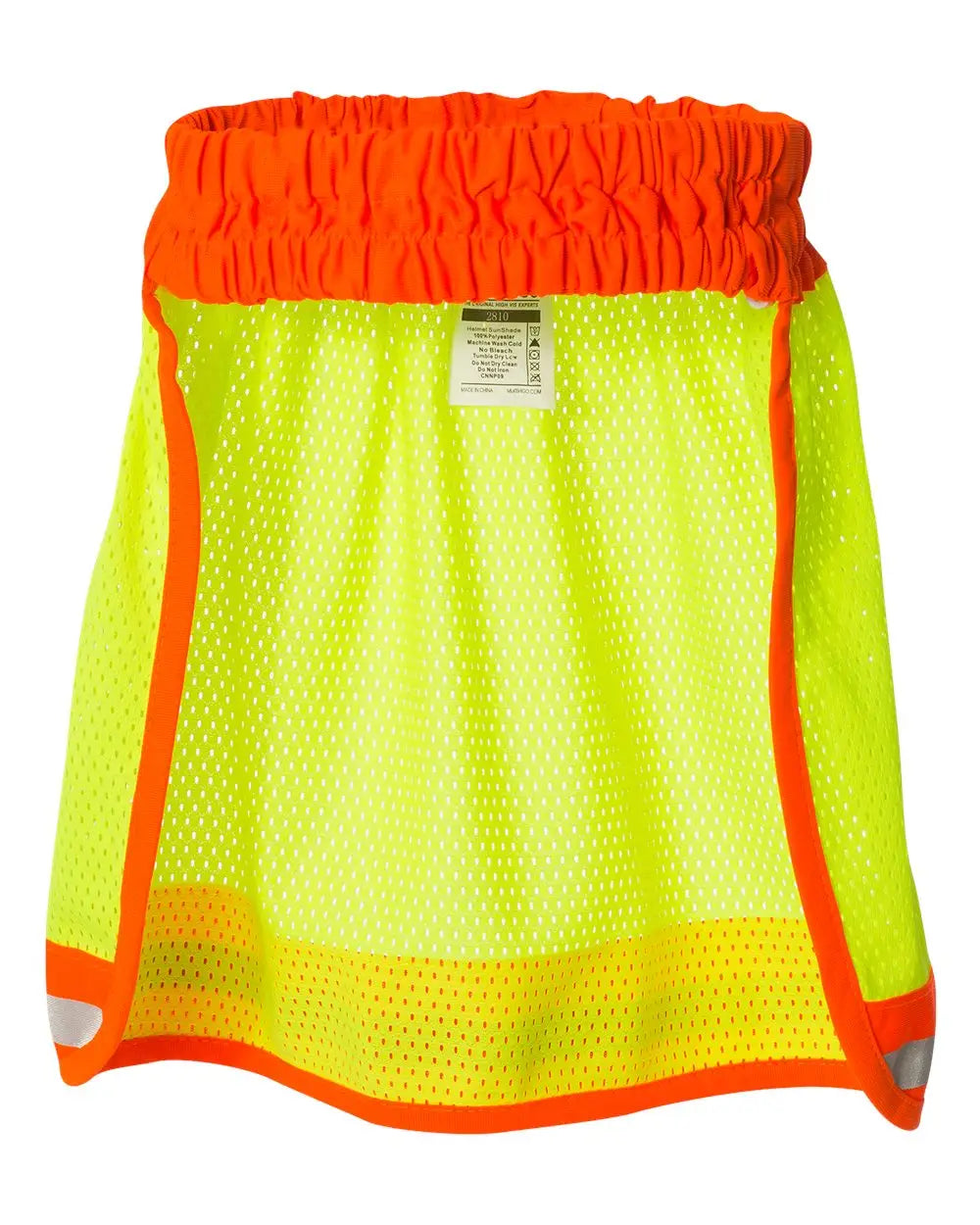 Kishigo 2810-2813 Hard Hat Sun Shield - Lime - one Size Fits Most