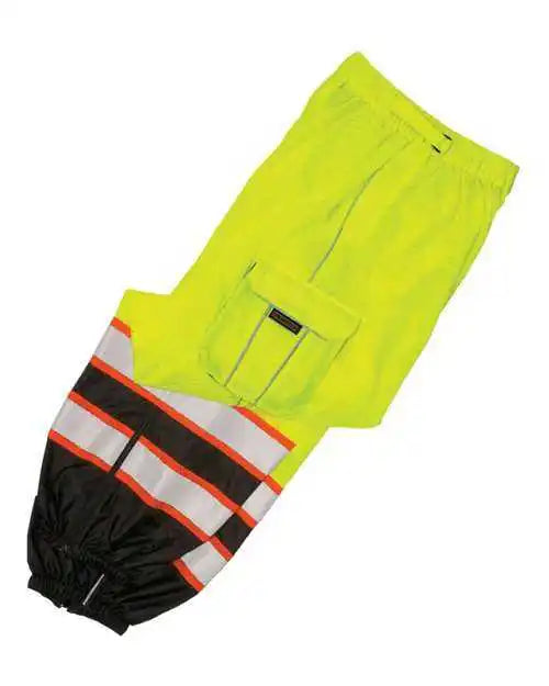 Kishigo 3118-3119 Premium Brilliant Series Mesh Pants - Lime