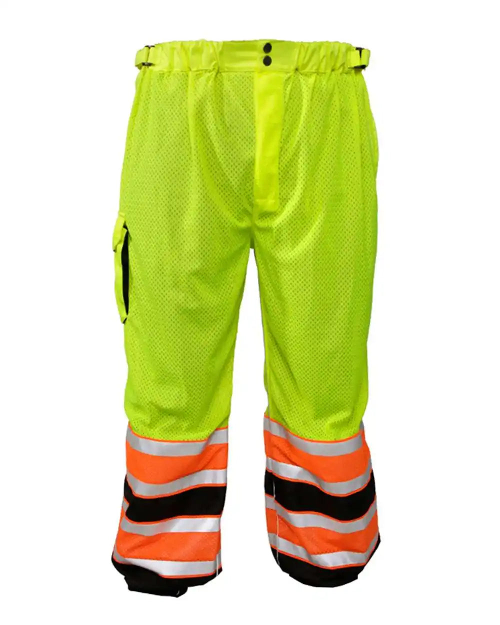 Kishigo 3173 Premium Brilliant Series® Ultimate Reflective Mesh Pants - Lime / S/m