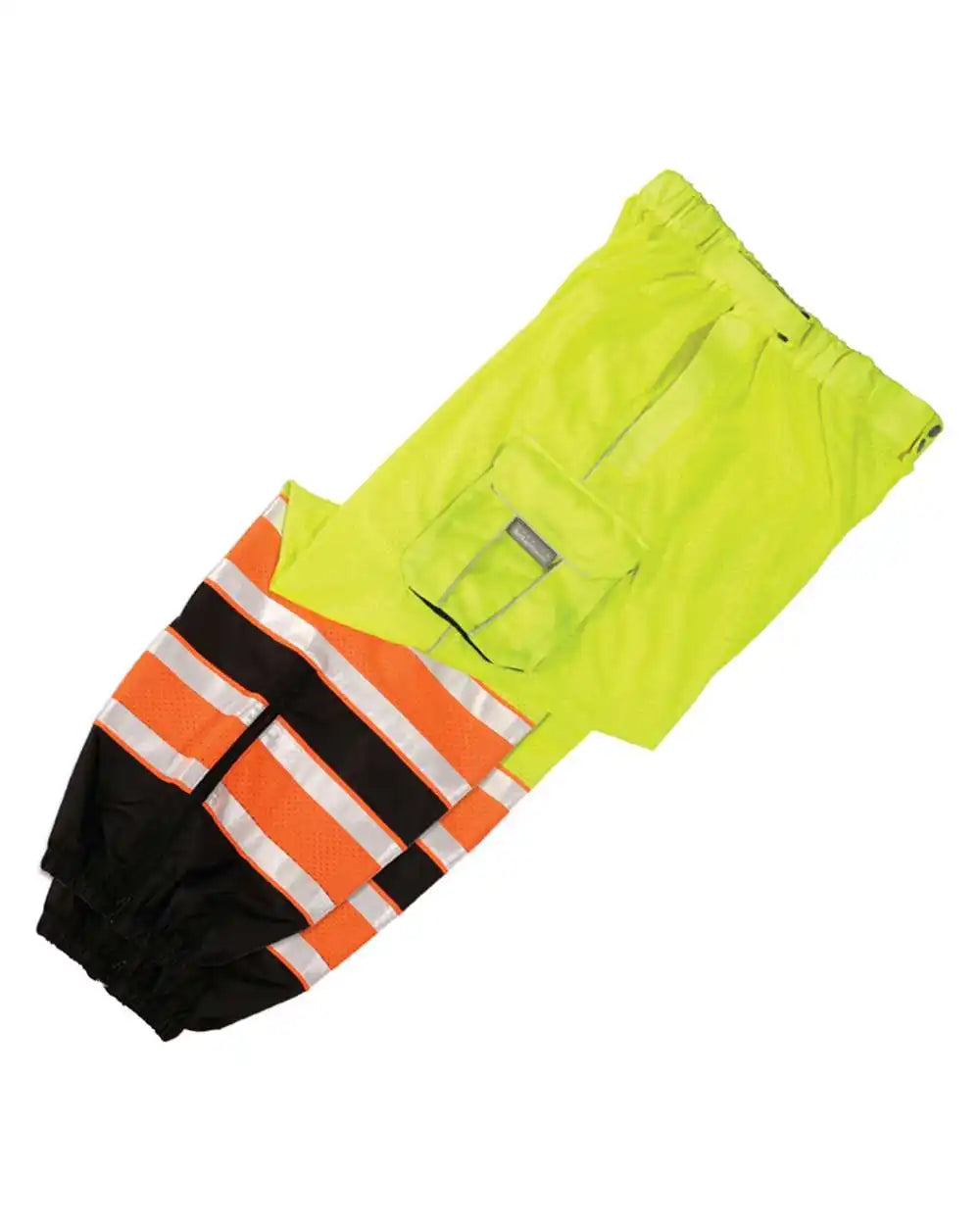 Kishigo 3173 Premium Brilliant Series® Ultimate Reflective Mesh Pants - Lime / S/m