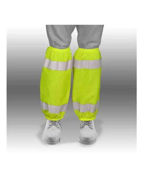 Kishigo 3930 3931 Mesh Gaiters Lime / one Size Fits Most
