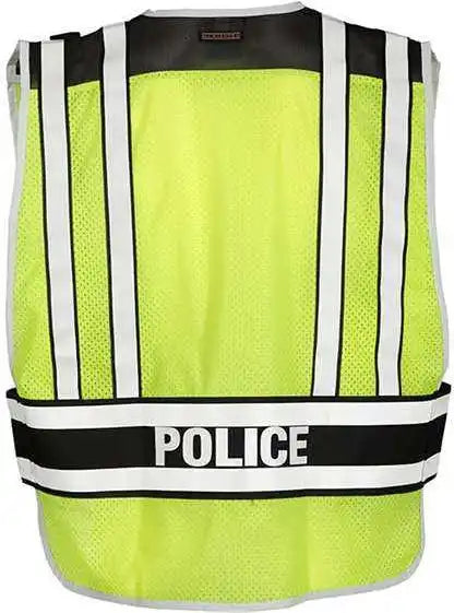 Kishigo 4001bz Police Vest Lime Black