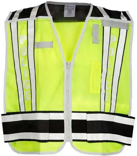 Kishigo 4001bz Police Vest Lime Black