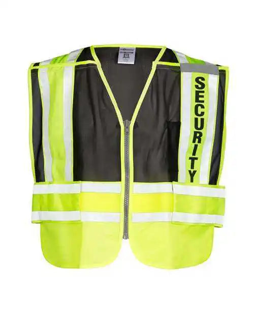 Kishigo 8055bz Security Vest - Lime Black
