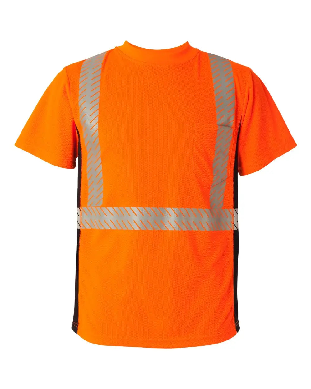Kishigo 9114-9115 Premium Black Series® Breathable Tape Class 2 T-shirt - Orange - Forest / m