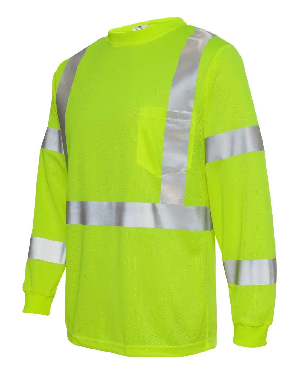 Kishigo 9145-9146 Long Sleeve Class 3 T-shirt - Lime