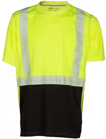 Kishigo 9160-9161 Premium Brilliant Series High Performance Class 2 T-shirt - Lime