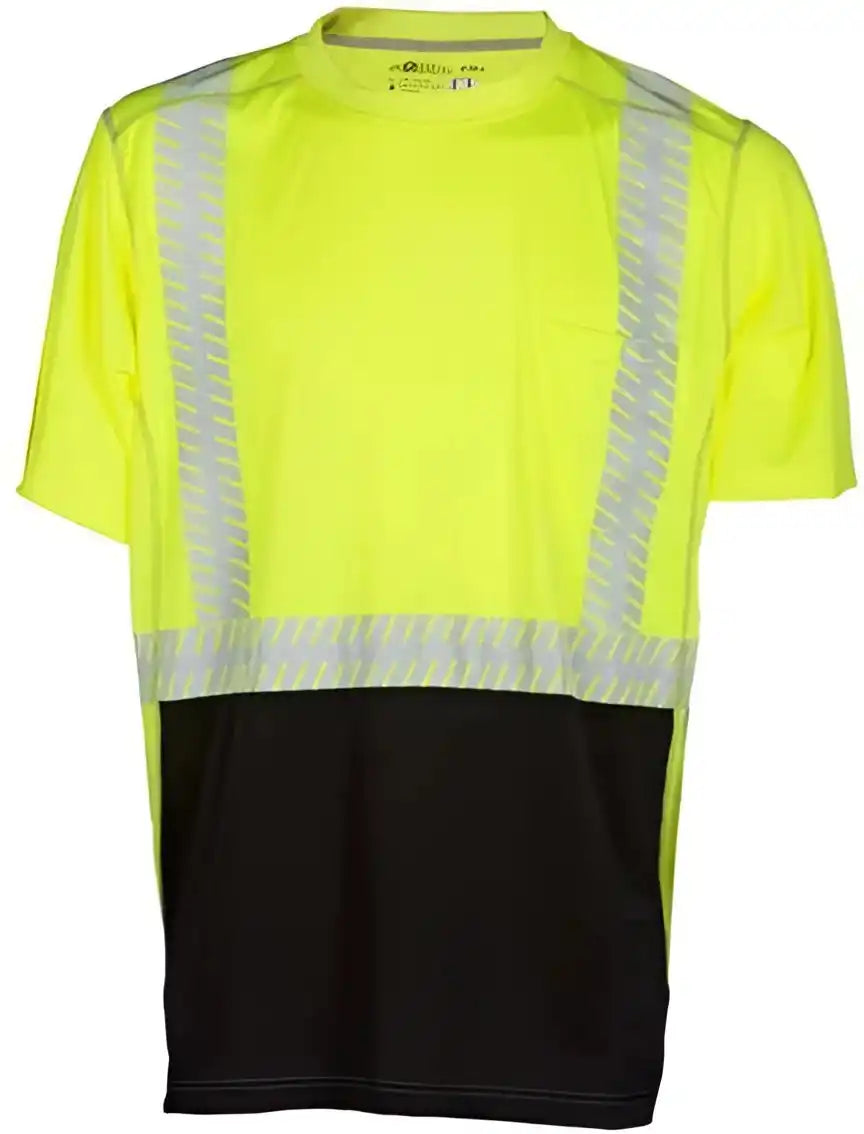 Kishigo 9160-9161 Premium Brilliant Series High Performance Class 2 T-shirt - Lime