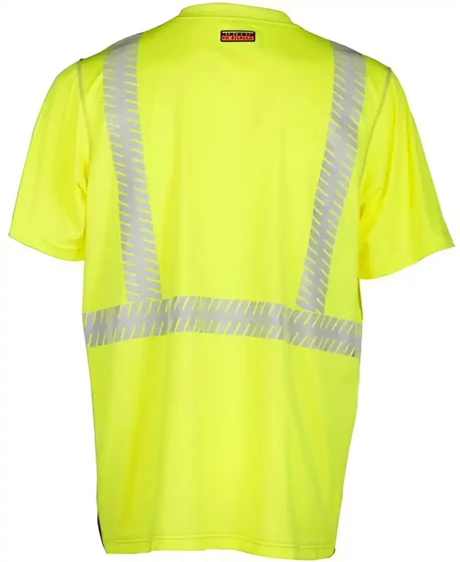 Kishigo 9160-9161 Premium Brilliant Series High Performance Class 2 T-shirt - Lime