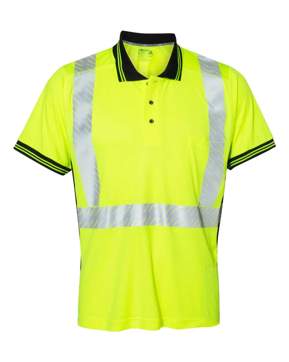 Kishigo 9220 Premium Black Series® High-performance Polo - Lime / m
