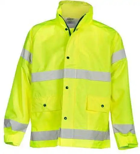 Kishigo 9665j Storm Stopper Rainwear Jacket Lime