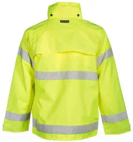 Kishigo 9665j Storm Stopper Rainwear Jacket Lime