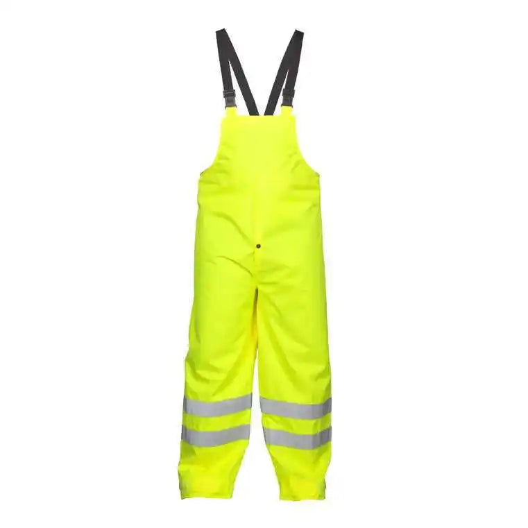 Kishigo 9665p Storm Stopper Rainwear Bib - Lime